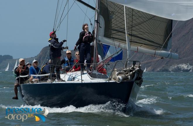 Fleet in action - 2015 YRA Second Half Opener © www.pressure-drop.us